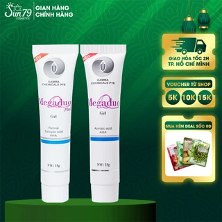 Gel Giảm Mụn, Thâm Sẹo Và Dưỡng Da Gamma Megaduo Gel 15g