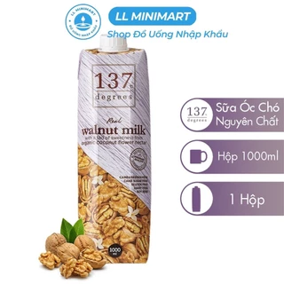 Sữa Hạt Óc Chó Nguyên Chất 137 Degrees Thái Lan Hộp 1 Lít