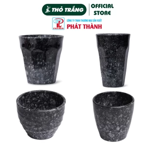 Ly Vân Đá Đen nhựa Melamine cao cấp Fataco Việt Nam nhiều kiểu dáng, kích cỡ