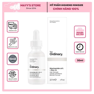 Tinh Chất Giảm Mụn The Ordinary Niacinamide 10% + Zinc 1%