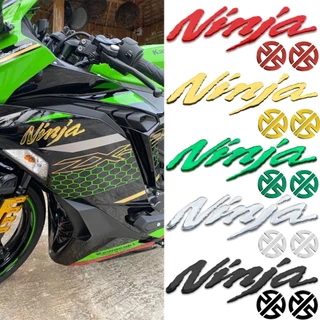 Logo 3D Dán Trang Trí Xe Mô Tô Kawasaki Ninja H2 Z900 Z800 H2R Z125 Z250 Z300 Z400 Z650 Z750