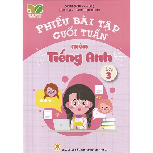 Sách - Phiếu bài tập cuối tuần môn Tiếng Anh lớp 3 (Kết nối tri thức với cuộc sống)