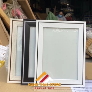 Khung Hình Treo Tường (21x30, 26x36, 30x40), Khung Bằng Khen, Khung Ảnh Trang Trí - Mặt Mica trong suốt, sang trọng