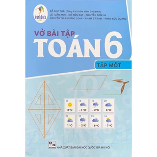 Sách - Vở Bài Tập Toán 6 Tập 1 Cánh Diều