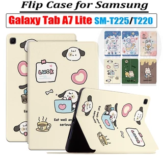 Ốp Máy Tính Bảng Bằng Da PU Nắp Gập Cho Samsung Galaxy Tab A7 Lite A7Lite 8.7 "SM-T225 SM-T220 T220 T225 T227