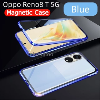 Ốp Lưng Kính Cường Lực Hai Mặt Cho Oppo Reno 8T Reno8 T 5G Reno8T