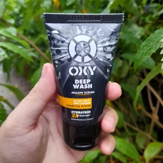 Kem Rửa Mặt Có Hạt Sạch Sâu Oxy Deep Wash - 25G