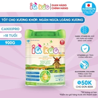 Sữa bột dành cho người lớn tuổi IQ KAO CANXI PRO dinh dưỡng tốt cho xương khớp và tim mạch, ngăn ngừa loãng xương