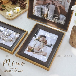 Khung Ảnh Để Bàn, Làm Quà Tặng Trang Trí Mino Frame KH03C