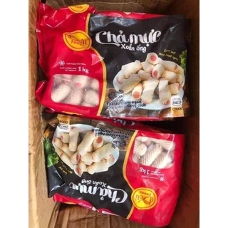 Chả mực xoắn Lacusina 1kg (Giao hàng hỏa tốc)