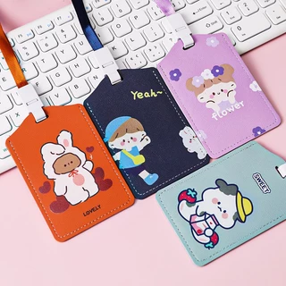 Thẻ treo ghi tên name tag vali hành lý du lịch gắn móc khóa đeo bảng tên balo cho bé dễ thương cute