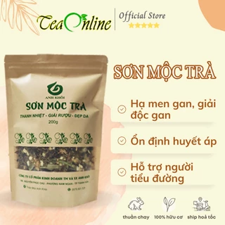 Trà Thảo Mộc, Sơn Mộc Trà Túi 200gr, Thanh Nhiệt, Mát Gan, Thanh Lọc Cơ Thể, Đẹp Da