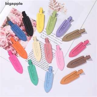 Bigapple Set 2 Kẹp Tóc Mái Hông Cố Định Tóc Mái Không Bẻ Cong Dành Cho Nữ RDG