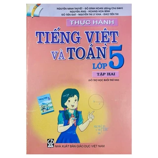 Sách - Thực hành Tiếng Việt và Toán lớp 5 tập 2