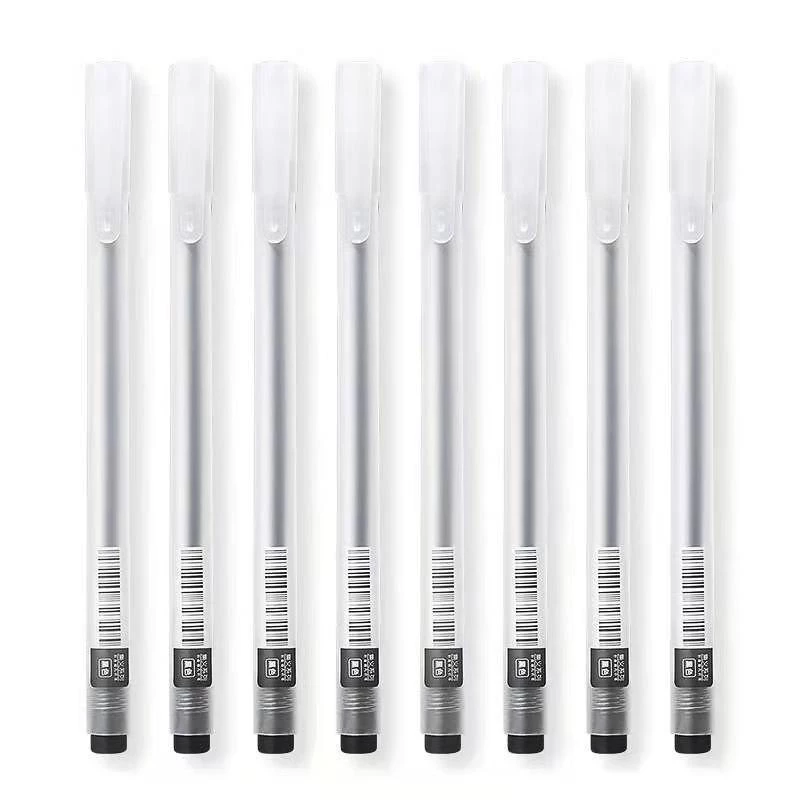 Bút bi nước văn phòng mực gel 0.5mm mực đều nét chữ đẹp nhiều màu