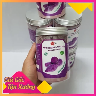 1Kg Bột khoai lang tím, bột làm bánh, phẩm màu, bột ăn dặm cho bé, nguyên liệu nấu trà sữa, đắp mặt