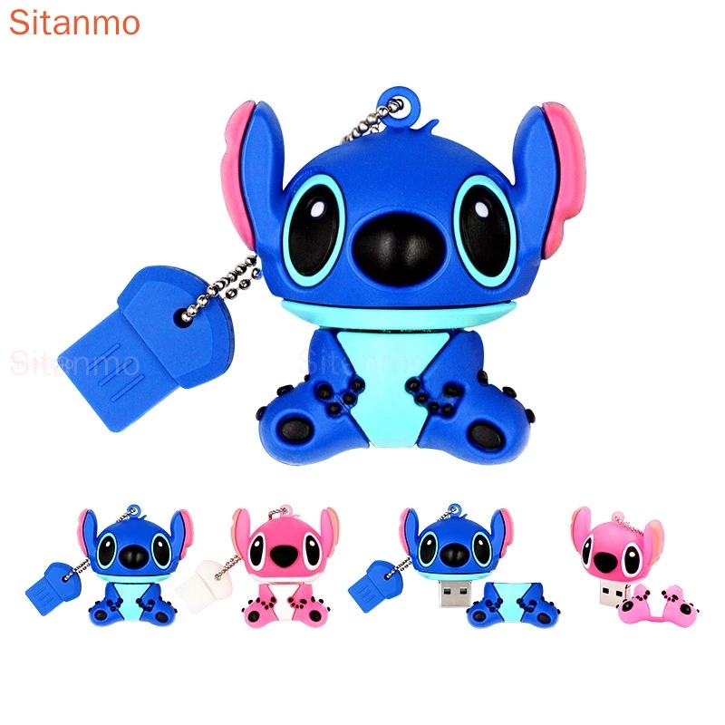 Usb 2.0 Dung Lượng 128GB 1GB 2TB 1TB 64GB 32GB 16GB 1GB 8GB Bằng Silicon Chống Nước Họa Tiết Hoạt Hình Dễ Thương