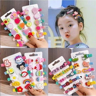 Set 10 kẹp tóc mái Hàn Quốc dễ thương ( Giao Ngẫu Nhiên)