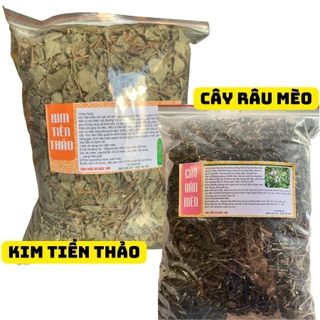 Kim Tiền Thảo Và Cây Râu Mèo Bài Trừ Sỏi Thông Mật, Giúp Lợi Tiểu (Mỗi Vị 1Kg)