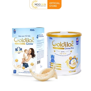 Sữa non Tổ Yến Goldilac Grow 168g (12 gói x 14g) - Sữa tăng cân cho bé