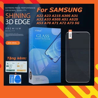 Kính cường lực cho Samsung A34 A54 A22 A23 A21S A30S A31 A32 A33 A50S A51 A52S A53 A70 A71 A72 A73 5G trong suốt Mietubl