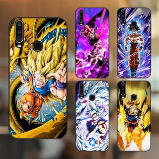 Ốp lưng Vivo Y12, Y15, Y17, U10 viền đen in hình Son Goku Dragon Ball Super Saiyan