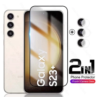Kính Cường Lực 2 Trong 1 Cho Samsung Galaxy S23 + S23 Plus 5G S 23 S23Plus 23Plus 23 + 5G