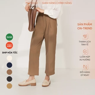 Quần ống đứng MOMOCO chất khaki M3008