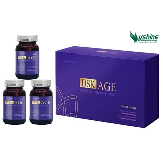 Viên Uống Nội Tiết DSK AGE (date T12/2026, 45viên)- Tăng Nội Tiết Tố, Giảm Nám, Giúp Trắng Da, Giảm Khô Hạn