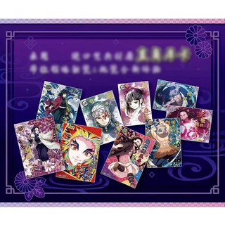 (TH-02) Pack ảnh thẻ  KIMETSU NO YAIBA THANH GƯƠ M DIỆT QUỶ set card gacha nhân phẩm anime