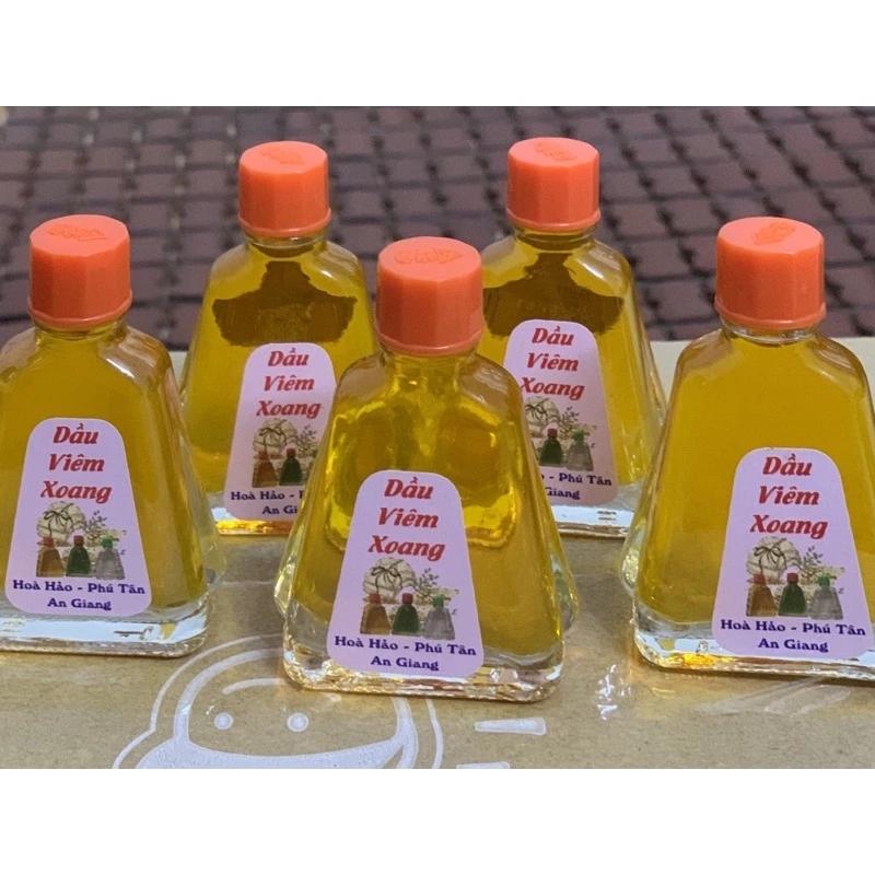 Dầu viêm xoang màu vàng 7ml (combo 5 chai)