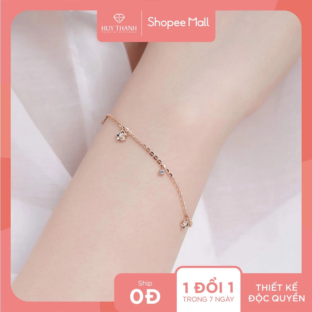 Lắc Tay Vàng Tây LLF133 Huy Thanh Jewelry