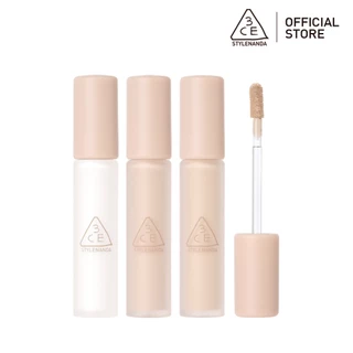 Kem che khuyết điểm 3CE dạng lỏng đa chức năng  3CE Skin Fit Cover Liquid Concealer 5.2g | Official Store Face Make up Cosmetic