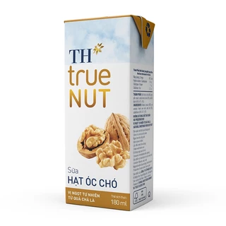 Lốc 4 hộp sữa hạt TH true NUT 180 ml