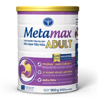 Sữa Metamax Adult 900g - hỗ trợ tối ưu cho hệ tiêu hóa, viêm loét dạ dày