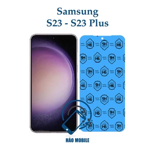 Miếng Dán cường lực dẻo nano cho Samsung s23, s23 Plus ( Mặt trước, mặt sau và full màn )