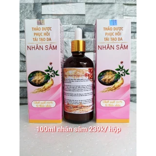 Tinh Chất Giúp Tái Tạo Nhân Sâm 100ml