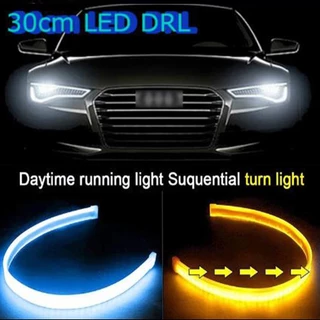 Dải Đèn LED DRL 30CM Linh Hoạt Thông Dụng Cho Xe Hơi / Xe Máy