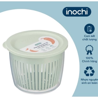 Hộp đựng hành tỏi 2 lớp nhiều hình Inochi, đựng thực phẩm chịu được nhiệt độ cao an toàn sử dụng