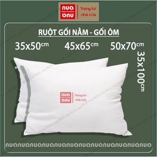 Ruột gối nằm bông gòn tinh khiết lõi gối kháng khuẩn ruột gối 50x70,45x65,35x50 có khóa