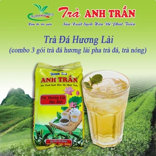 Combo 3 gói Trà Hương Lài 300g pha trà đá, trà nóng