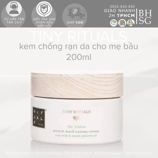 [bhsg] [rituals] kem chống rạn da cho mẹ bầu Tiny rituals tummy cream