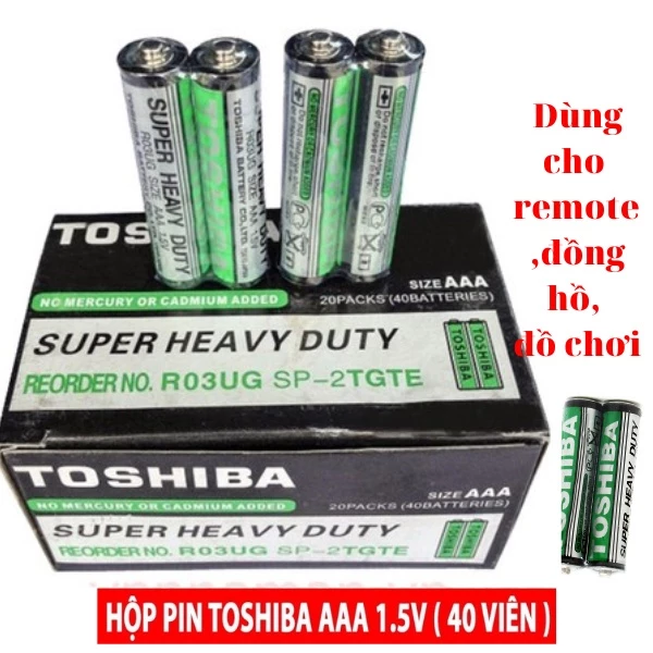 HỘP 40 VIÊN PIN Đũa AAA 1.5V