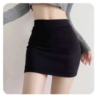 Chân Váy Chữ A Basic, Chân Váy Ngắn Chất Thun Porip Ôm Body (Kèm Lót) - 25 Store