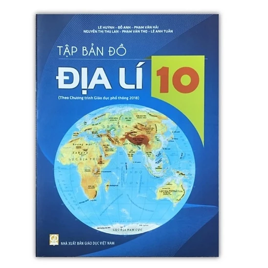 Sách Tập bản đồ Địa lí 10