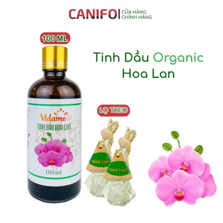 Tinh dầu hoa lan nguyên chất 100ml CANIFO có kiểm định chất lượng - Hương hoa lan ngọt ngào, thư giãn, xông thơm phòng