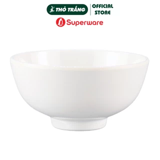 Chén cơm nhựa Melamine giả sứ cao cấp BV240-4.5 Porceline thương hiệu Superware