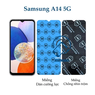 Dán cường lực dẻo nano Samsung A14 5G ( trong suốt và chống nhìn trộm )