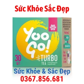 [Mẫu mới] Trà Yoo go Turbo Tea Body T Siberian Health - 30 túi - Date T4/2024