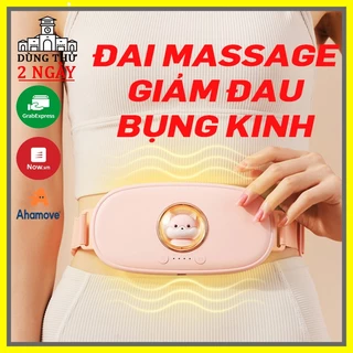 Đai massage bụng kinh M28, chườm bụng kinh giảm đau khi tới kỳ, lỗi 1 đổi 1